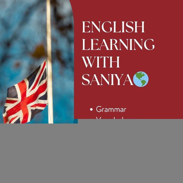 English learning with Saniya🌎