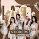 LATTE STICKERS | girl groups №1