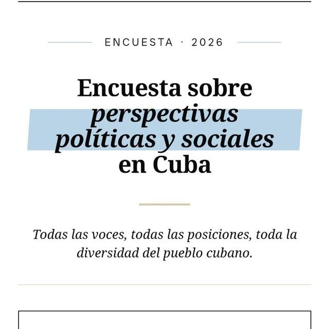 Encuesta sobre el Futuro de Cuba