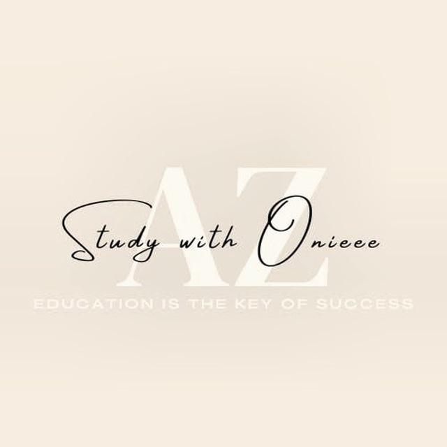 STUDY WITH ONIEEE 📚✨