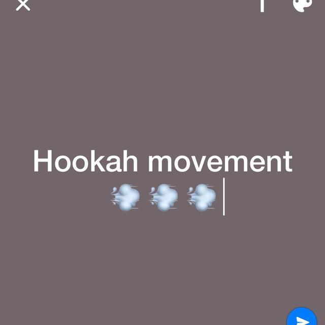Hookah movement