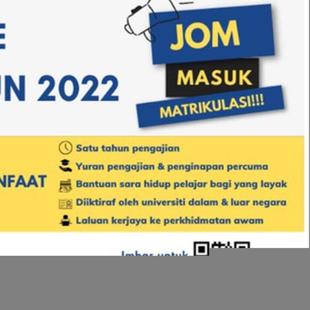 Jom Masuk Matrik