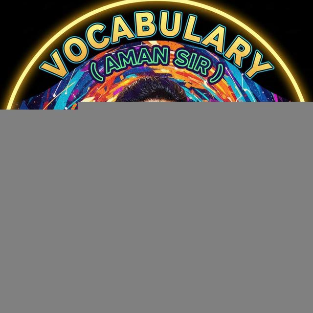 AMAN SIR VOCAB (Channel)