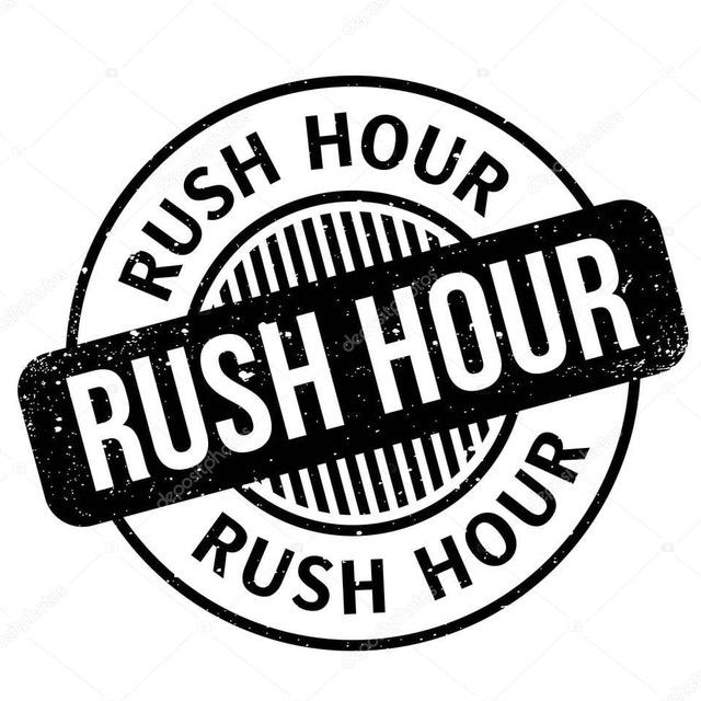 Rush hour ⌚️
