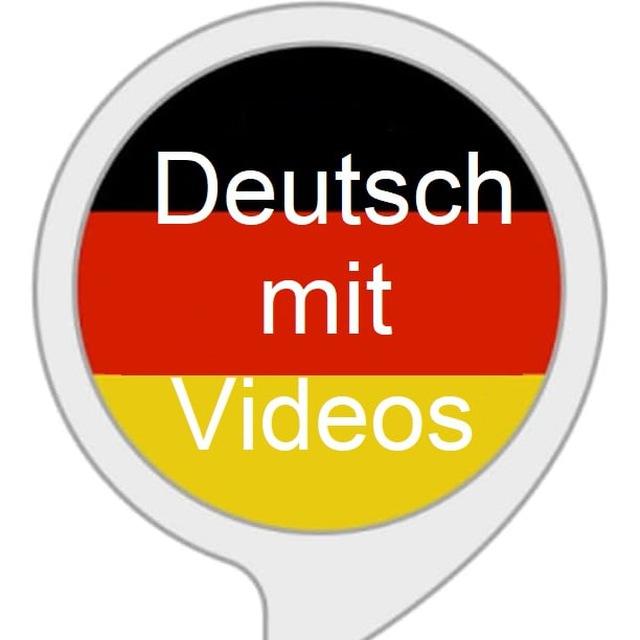Deutsch lernen mit Videos