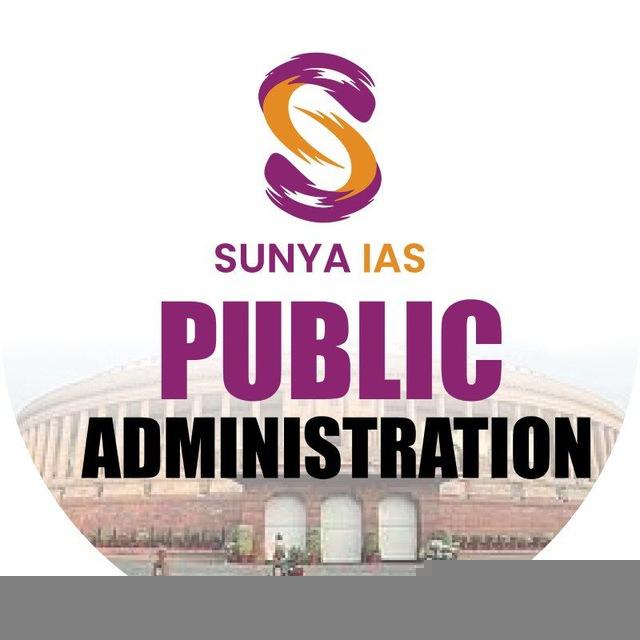 Public Administration - Sunya IAS