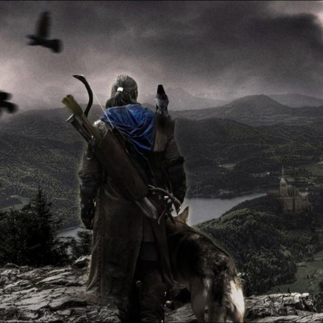 Einsamer Wanderer