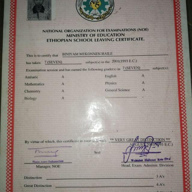 Mr. Biniyam Online College of Teaching and Learning