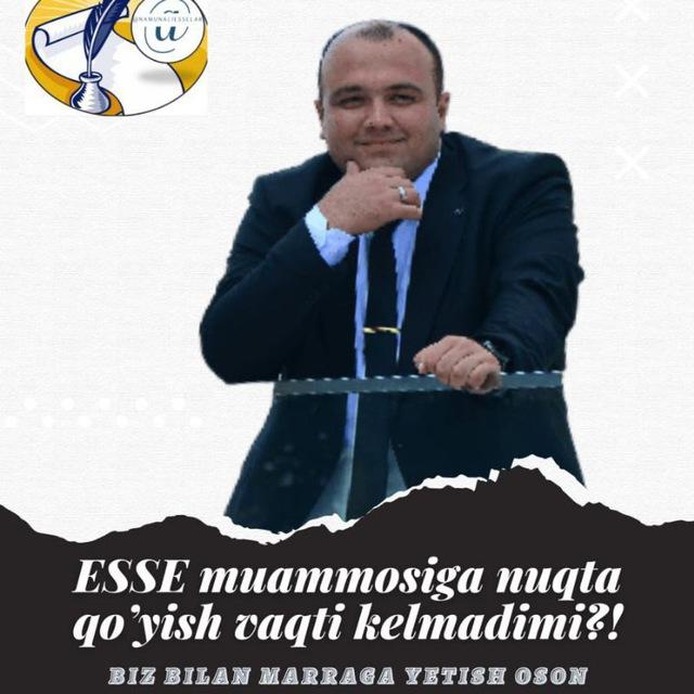 ESSE yozishni oʻrganamiz (Dostonbek Zoirov bilan)