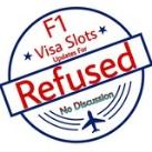 F1 Visa slots update for refused (No discussion)