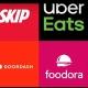 UBER(Eats\\Rides),LYFT,GIFTCARDS,AIRBNB,CCs