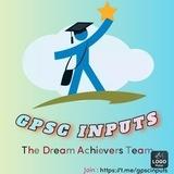 GPSC INPUTS