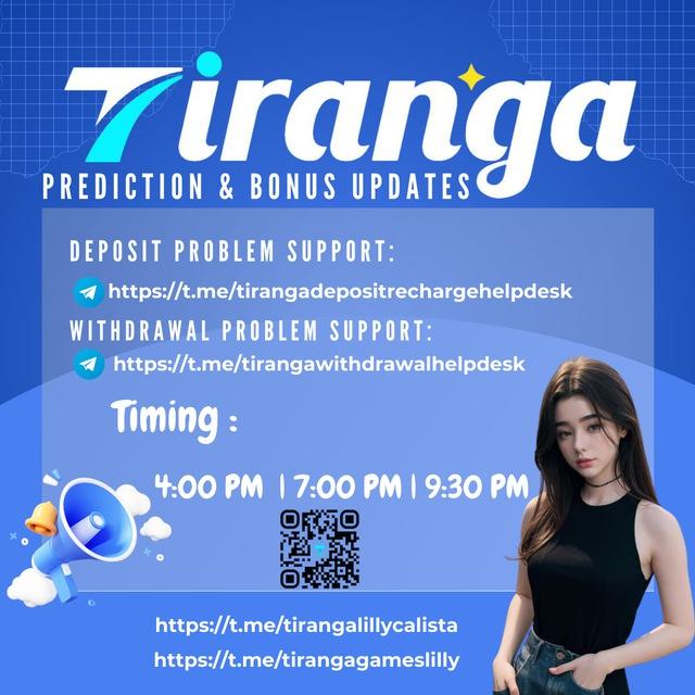 LILLY CALISTA |TIRANGA GAMES BONUS PREDICTION