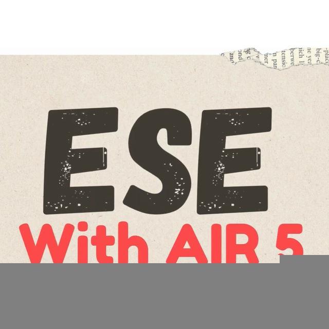 ESE & GATE ME by AIR 5 (2018)
