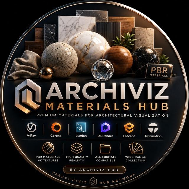 Archiviz Materials Hub