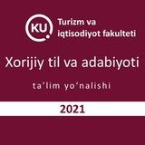 4-kurs Xorijiy til va adabiyoti: ingliz tili