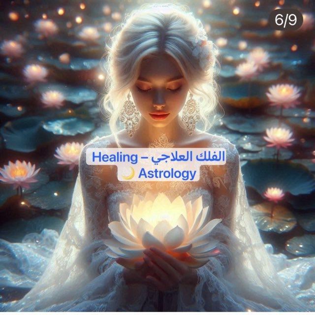3. الفلك العلاجي – Healing Astrology 🌙