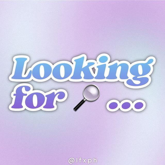 looking for 🔎