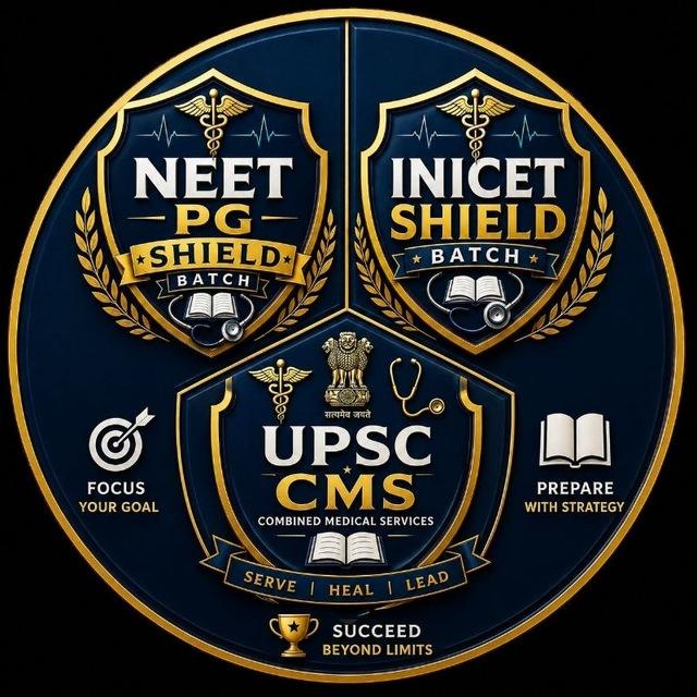 NEET PG/INICET/UPSC CMS